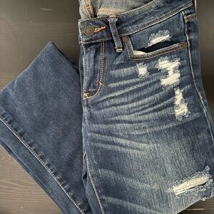 Abercrombie & Fitch Dark Blue Skinny Jeans